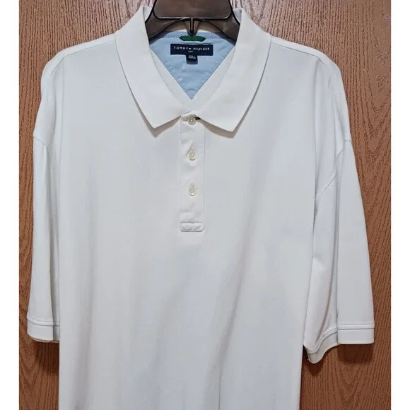 3-Tommy Hilfiger Polo (Golf)-(Blue/Black/White)-(Size:3XL)-(Decent Cond.)-$30.00 - Picture 8 of 9